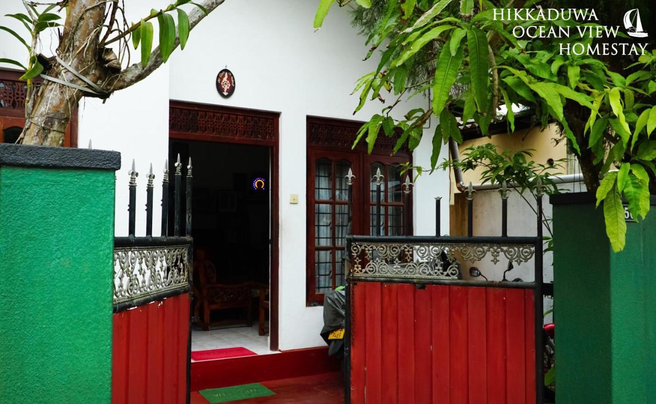 Hikkaduwa Ocean View Homestay المظهر الخارجي الصورة