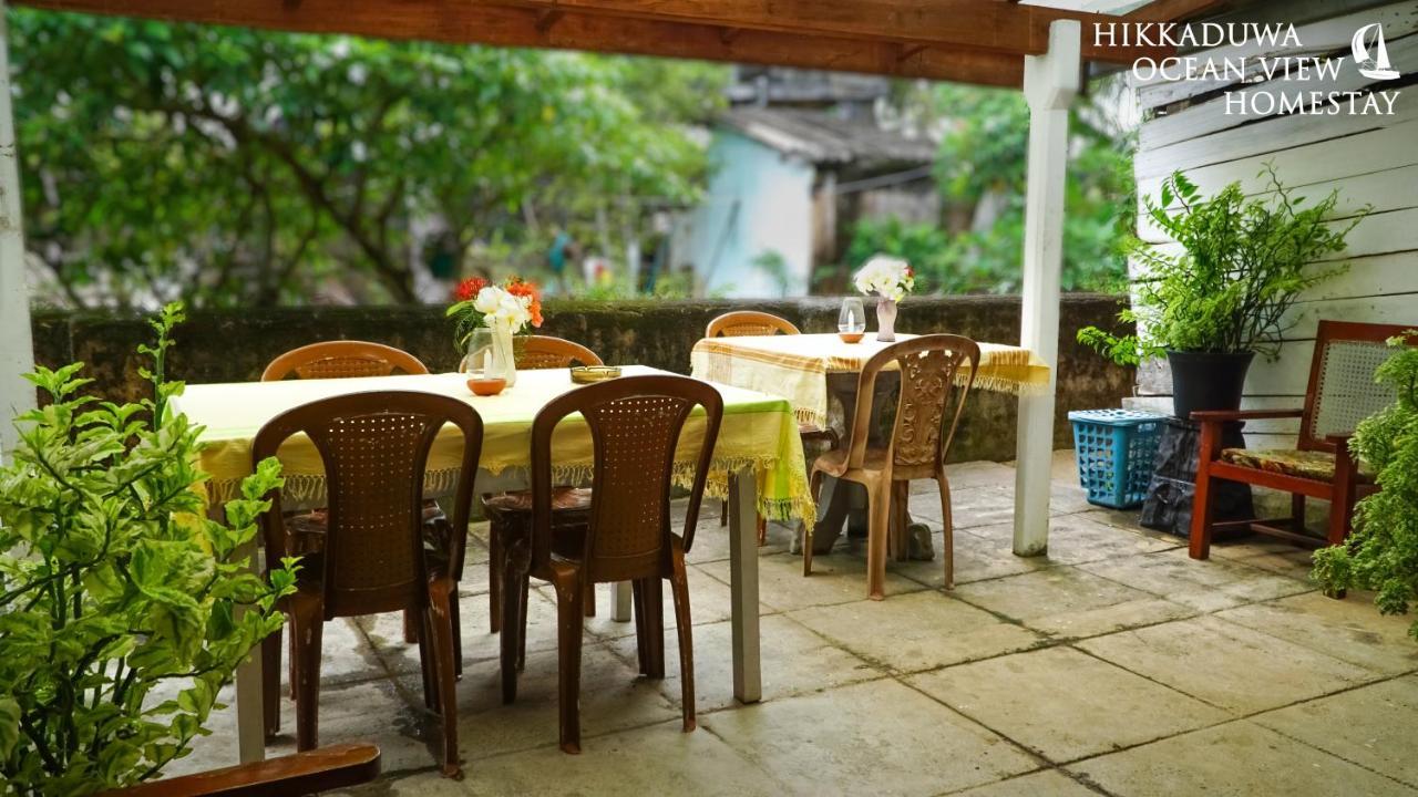 Hikkaduwa Ocean View Homestay المظهر الخارجي الصورة