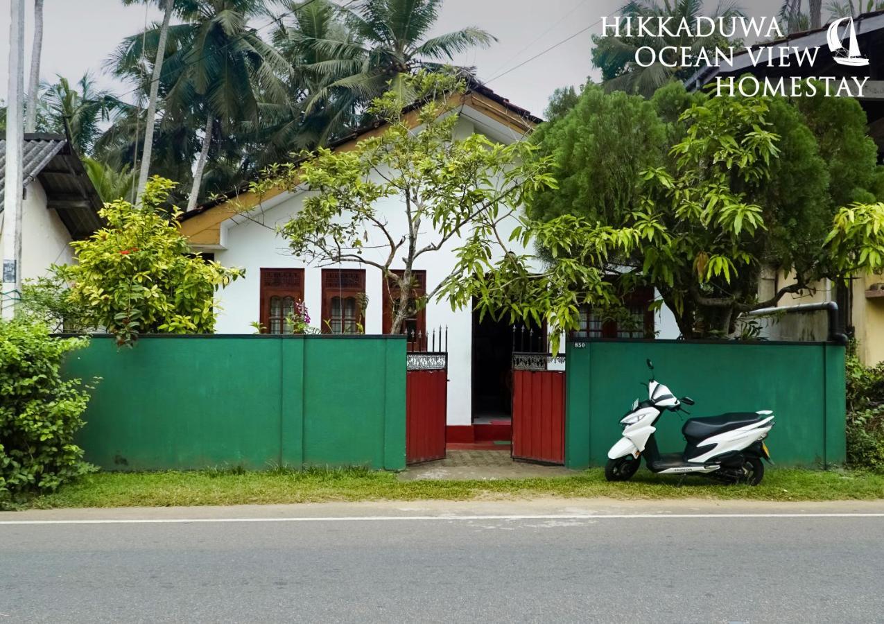 Hikkaduwa Ocean View Homestay المظهر الخارجي الصورة